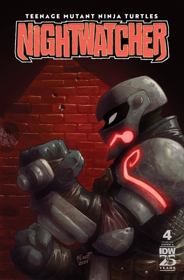 Cover image for TEENAGE MUTANT NINJA TURTLES: NIGHTWATCHER #4 FERO PE COVER