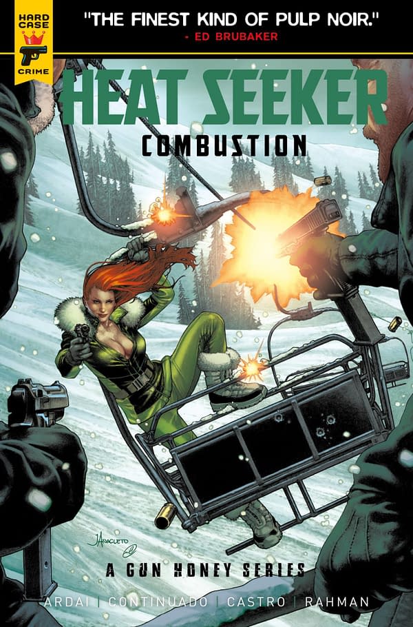 Cover image for HEAT SEEKER COMBUSTION GUN HONEY SERIES #2 CVR B ANACLETO (M