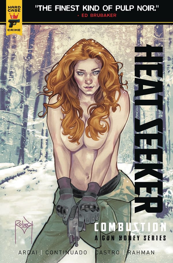 Cover image for HEAT SEEKER COMBUSTION GUN HONEY SERIES #2 CVR E ROBECK (MR)