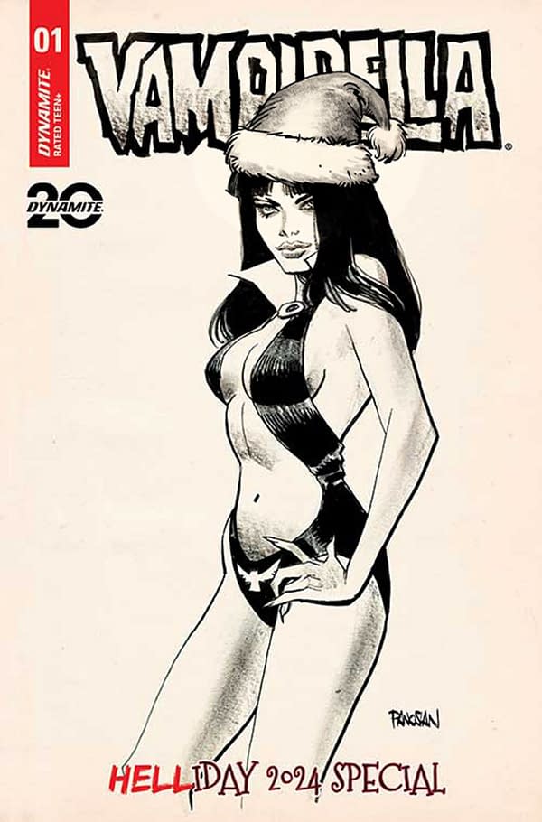 Cover image for VAMPIRELLA HELLIDAY 2024 SP #1 CVR C PANOSIAN