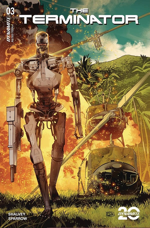 Cover image for TERMINATOR #3 CVR B GALMON