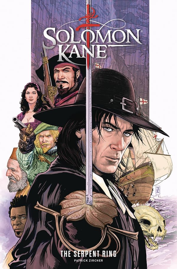 Cover image for SOLOMON KANE SERPENT RING #1 CVR C ZIRCHER (MR)