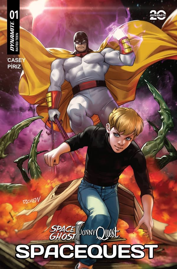 Cover image for SPACE GHOST JONNY QUEST SPACE QUEST #1 CVR C CHEW