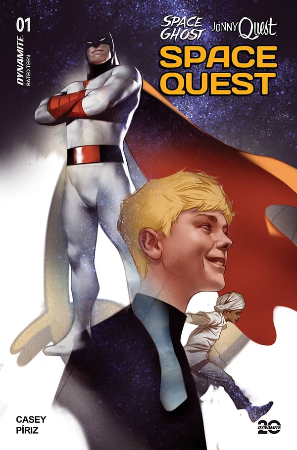 Cover image for SPACE GHOST JONNY QUEST SPACE QUEST #1 CVR D OLIVER