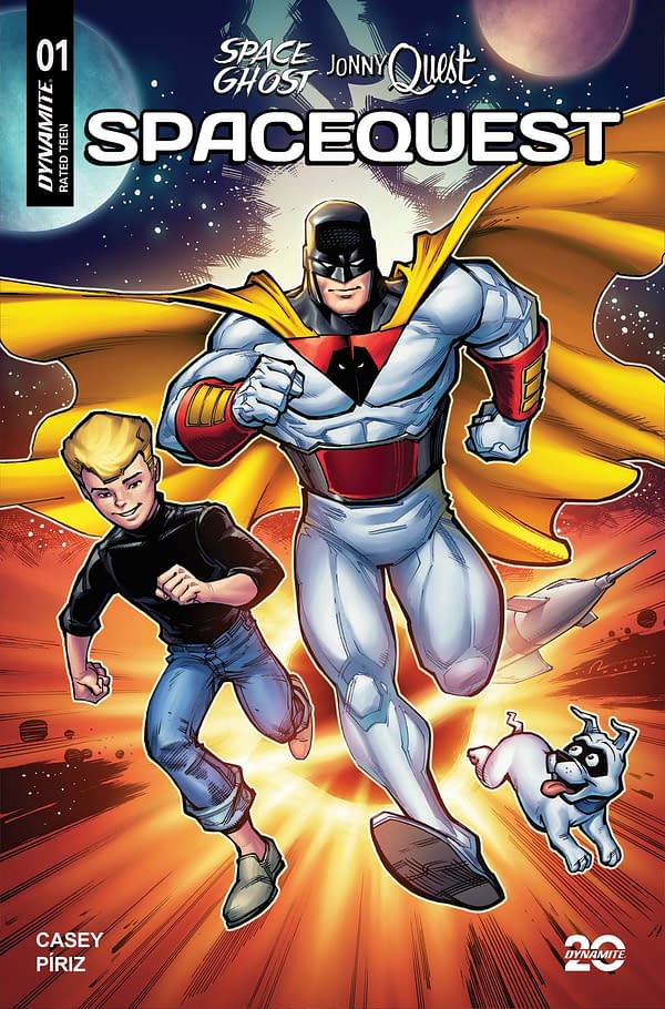 Cover image for SPACE GHOST JONNY QUEST SPACE QUEST #1 CVR E HARDIN