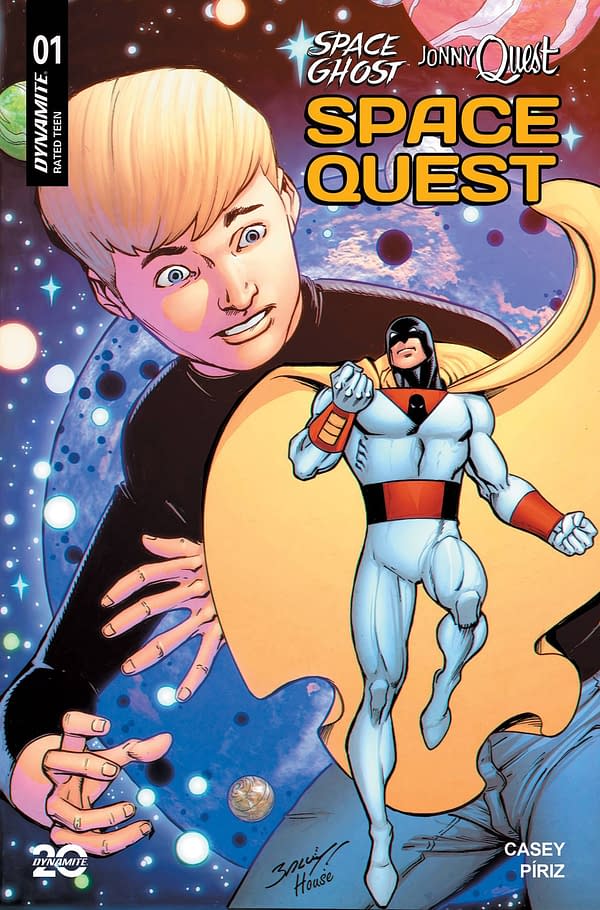 Cover image for SPACE GHOST JONNY QUEST SPACE QUEST #1 CVR K 10 COPY INCV BA