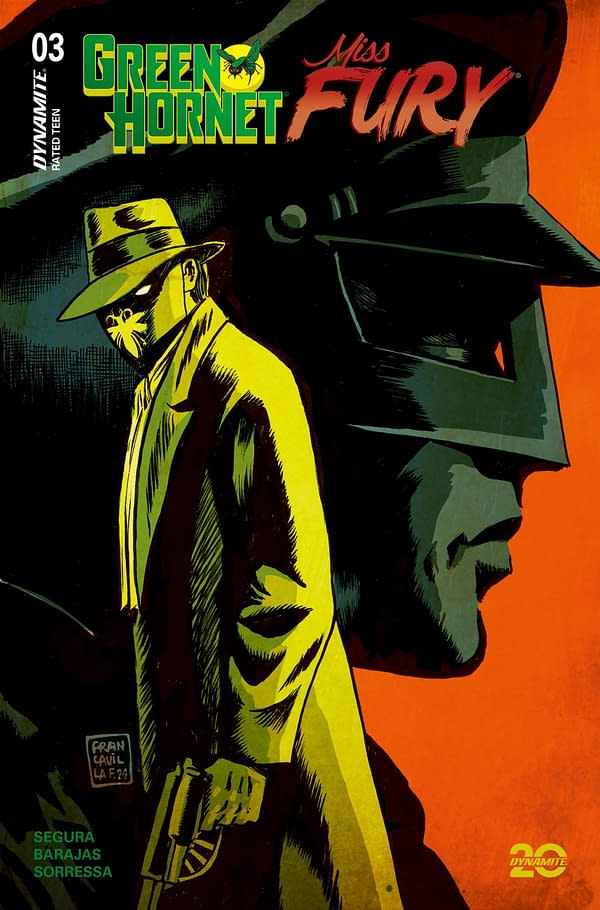 Cover image for GREEN HORNET MISS FURY #3 CVR A FRANCAVILLA