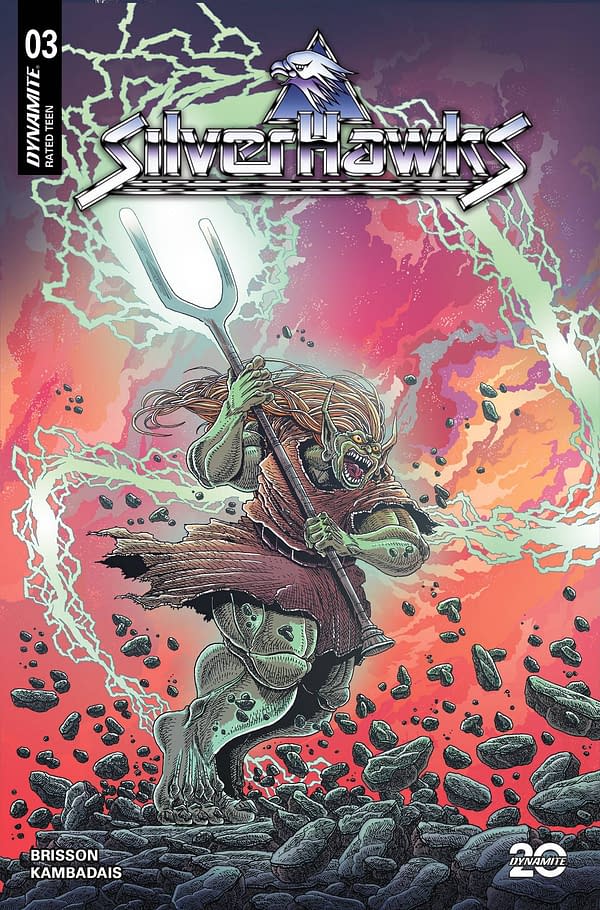 Cover image for SILVERHAWKS #3 CVR C STOKOE