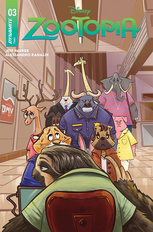 Cover image for ZOOTOPIA #3 CVR B RANALDI