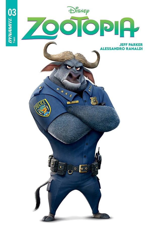 Cover image for ZOOTOPIA #3 CVR E MOVIE CHARACTERS