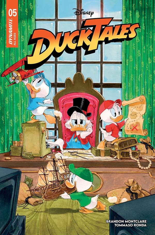 Cover image for DUCKTALES #5 CVR A BIGARELLA