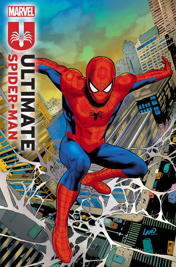 Cover image for ULTIMATE SPIDER-MAN #13 GREG LAND VARIANT