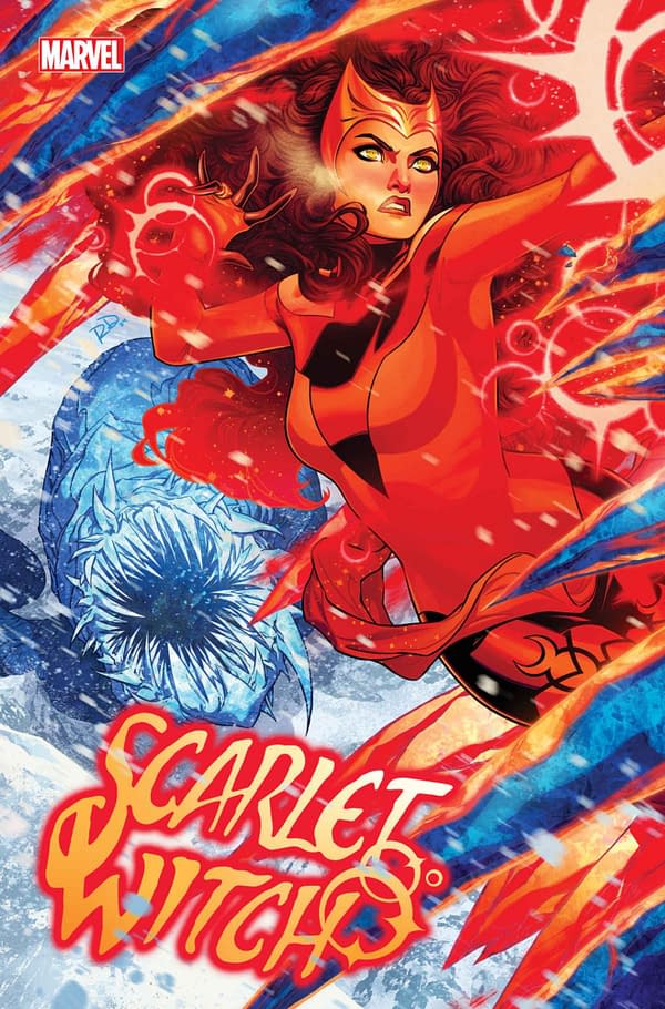 Cover image for SCARLET WITCH #8 RUSSELL DAUTERMAN COVER