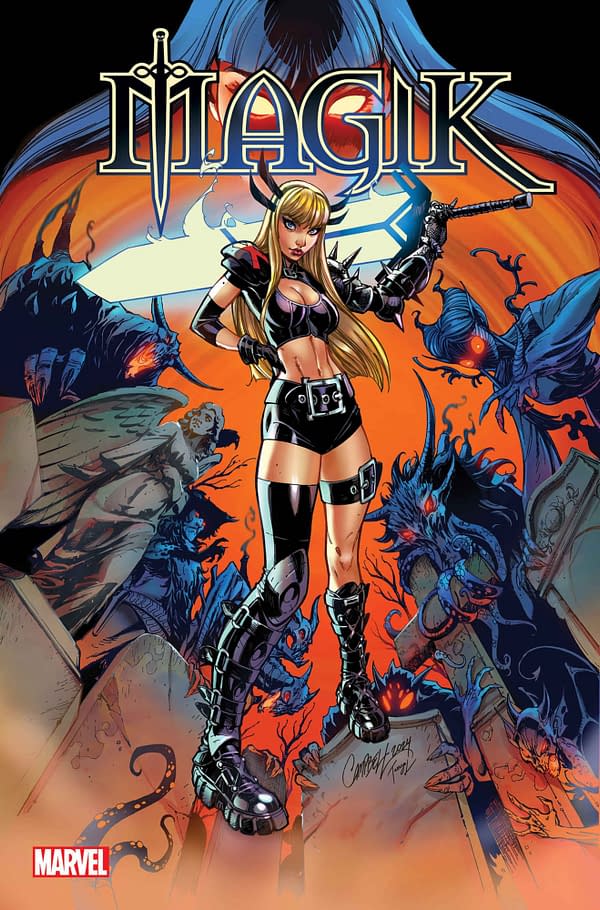 Cover image for MAGIK #1 J SCOTT CAMPBELL COVER