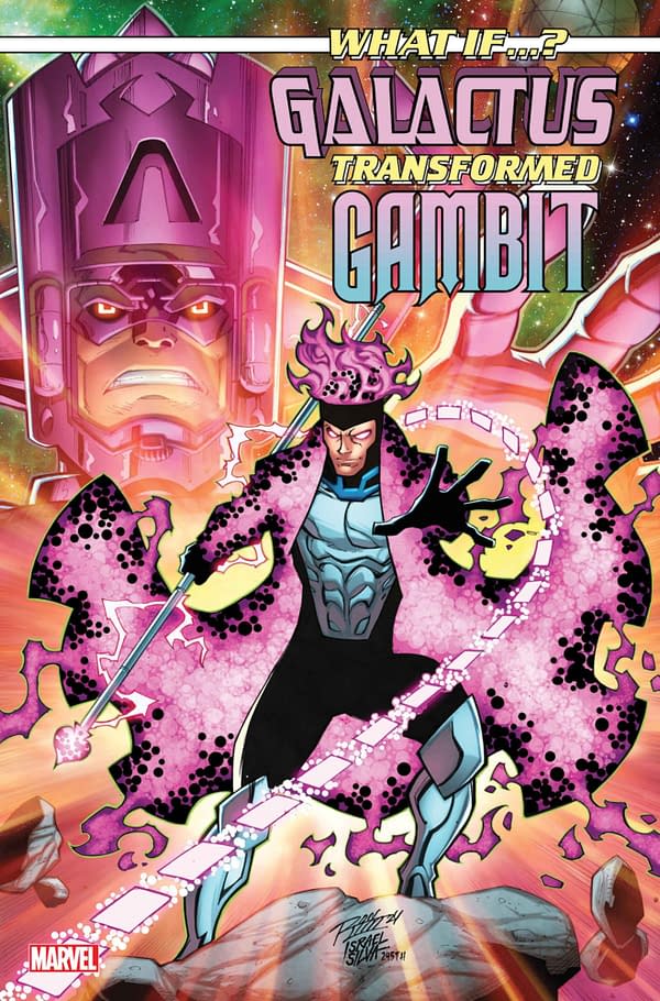 Cover image for WHAT IF...? GALACTUS GALACTUS TRANSFORMED GAMBIT #1 RON LIM COVER