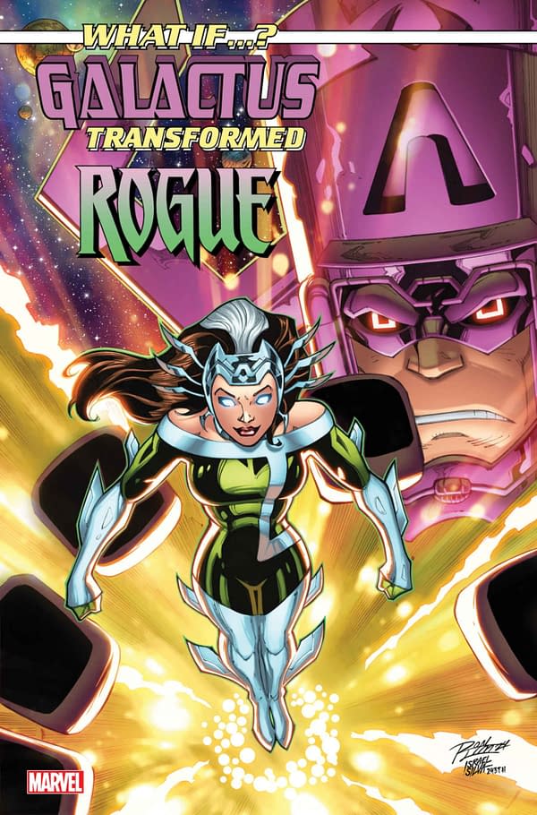 Cover image for WHAT IF GALACTUS TRANSFORMED ROGUE #1 RON LIM COVER