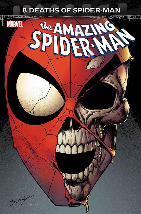 Cover image for AMAZING SPIDER-MAN #65.DEATHS MARK BAGLEY COVER