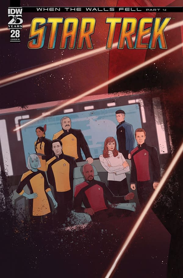 Cover image for Star Trek #28 Variant RI (10) (Bartok)