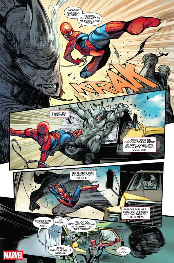 Fitrst Look Inside Amazing Spider-Man #1 by Joe Kelly & Pepe Larraz