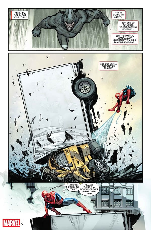 Fitrst Look Inside Amazing Spider-Man #1 by Joe Kelly & Pepe Larraz