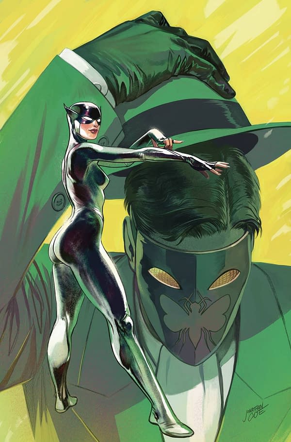 Cover image for GREEN HORNET MISS FURY #1 CVR F CASE FOIL VIRGIN