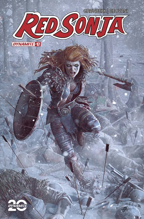 Cover image for RED SONJA 2023 #17 CVR B BARENDS