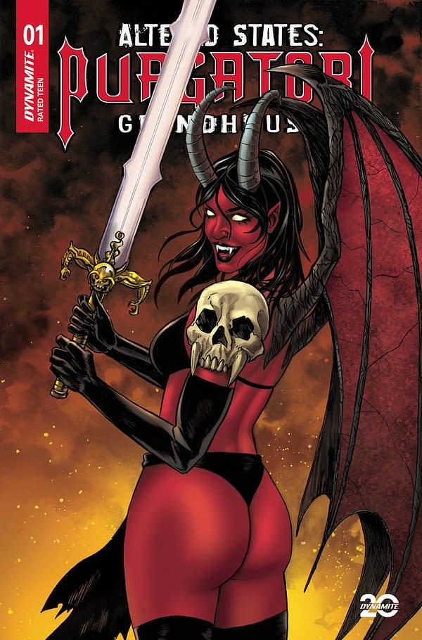 Cover image for ALTERED PURGATORI GRINDHOUSE ONE SHOT CVR C ROOTH