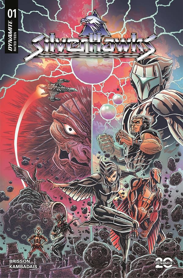 Cover image for SILVERHAWKS #1 CVR C STOKOE