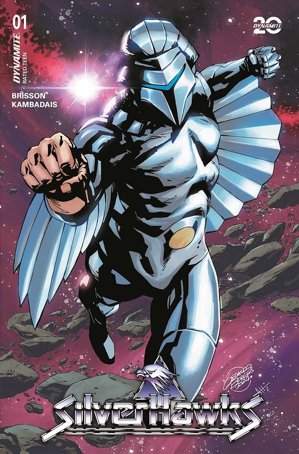 Cover image for SILVERHAWKS #1 CVR D BORGES