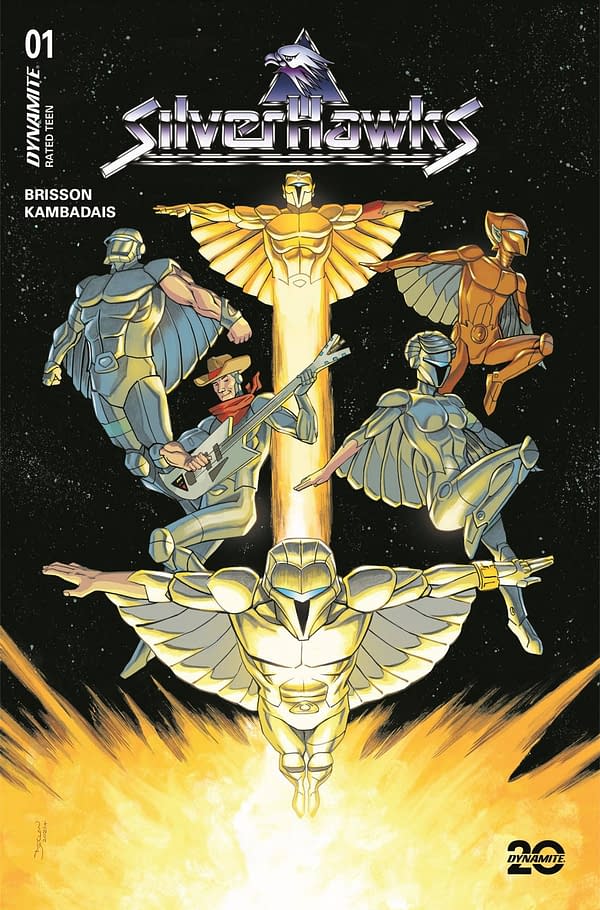 Cover image for SILVERHAWKS #1 CVR E SHALVEY