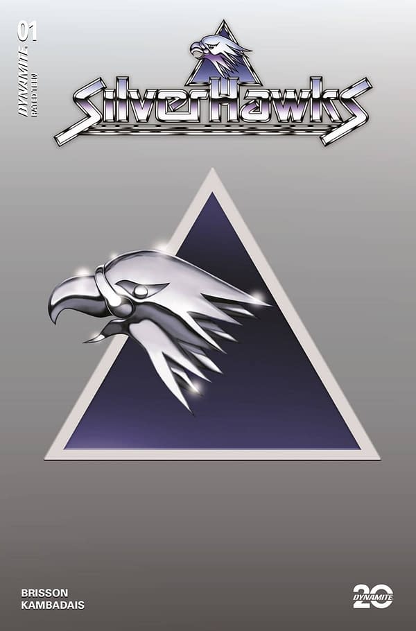 Cover image for SILVERHAWKS #1 CVR I SILVERHAWKS SYMBOL FOIL SILVER