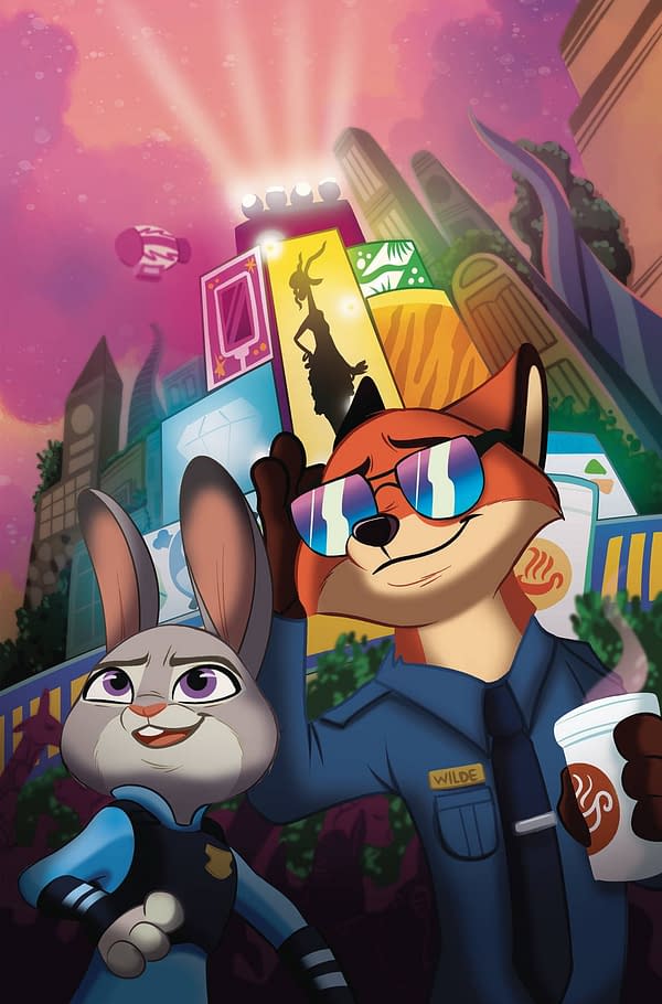 Cover image for ZOOTOPIA #1 CVR G FORSTNER FOIL VIRGIN