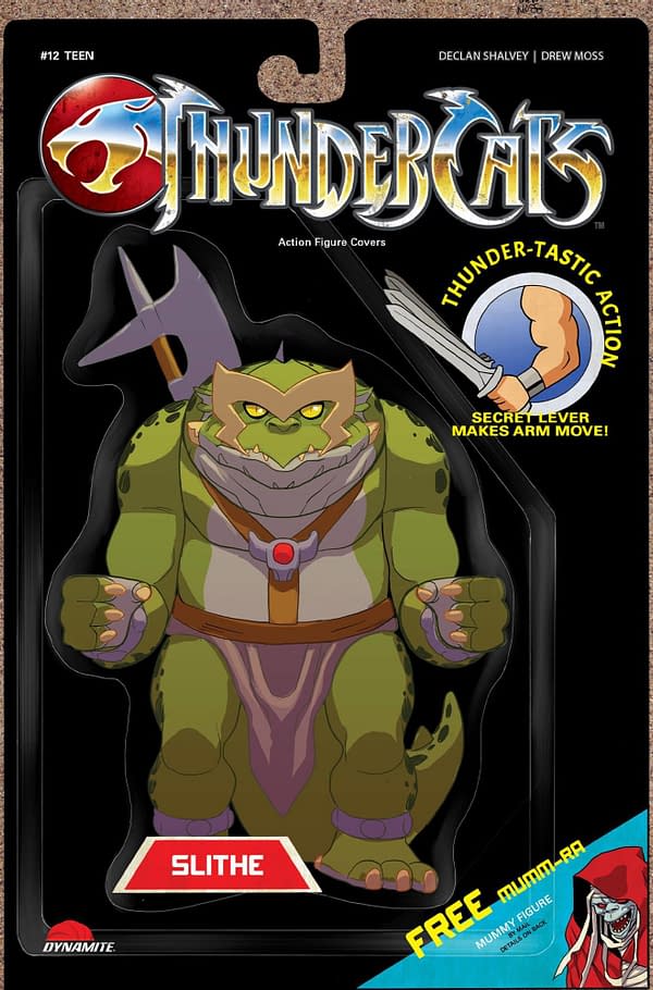 Cover image for THUNDERCATS #12 CVR F ACTION FIGURE