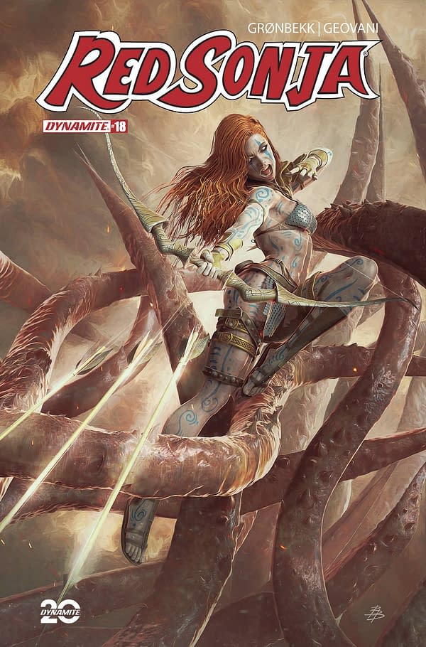 Cover image for RED SONJA 2023 #18 CVR B BARENDS