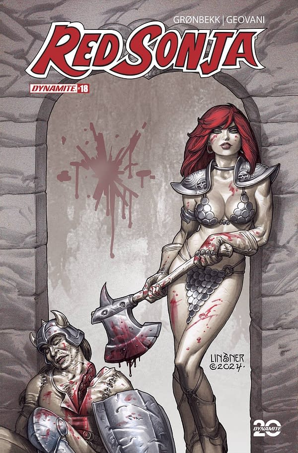 Cover image for RED SONJA 2023 #18 CVR C LINSNER