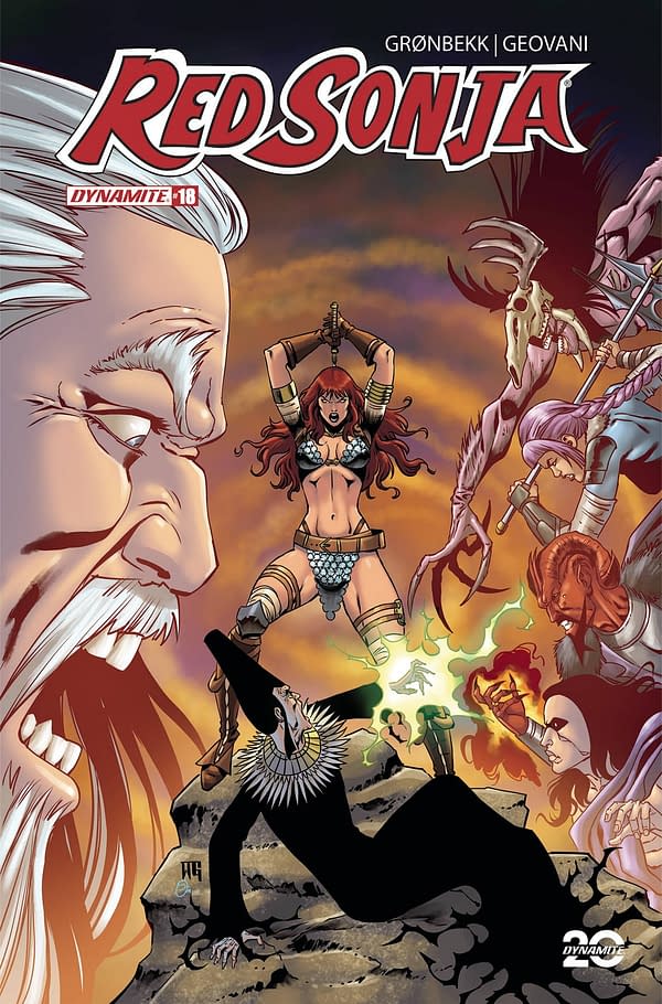 Cover image for RED SONJA 2023 #18 CVR D GEOVANI