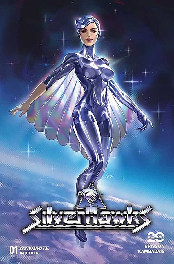 Cover image for SILVERHAWKS #1 CVR ZL FOC BONUS LEIRIX LI FOIL