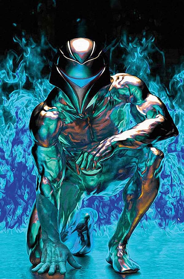 Cover image for SILVERHAWKS #1 CVR ZX 15 COPY FOC INCV SPEARS BLUE FOIL VIRG