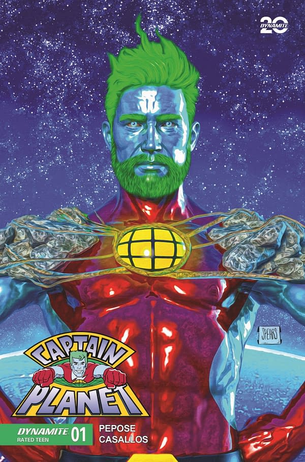 Captain Planet #1 by David Pepose & Eman Casallos from Dynamite Comics