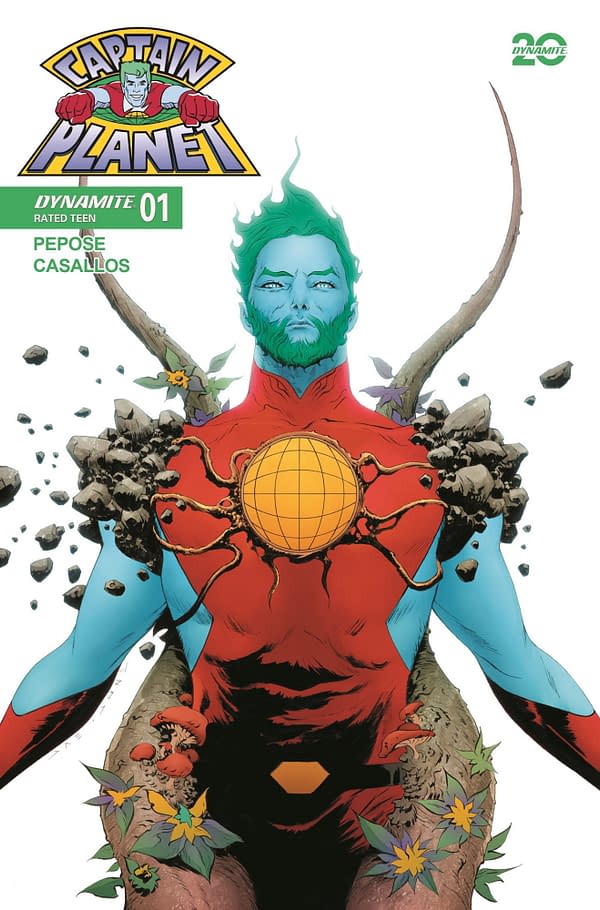 Captain Planet #1 by David Pepose & Eman Casallos from Dynamite Comics