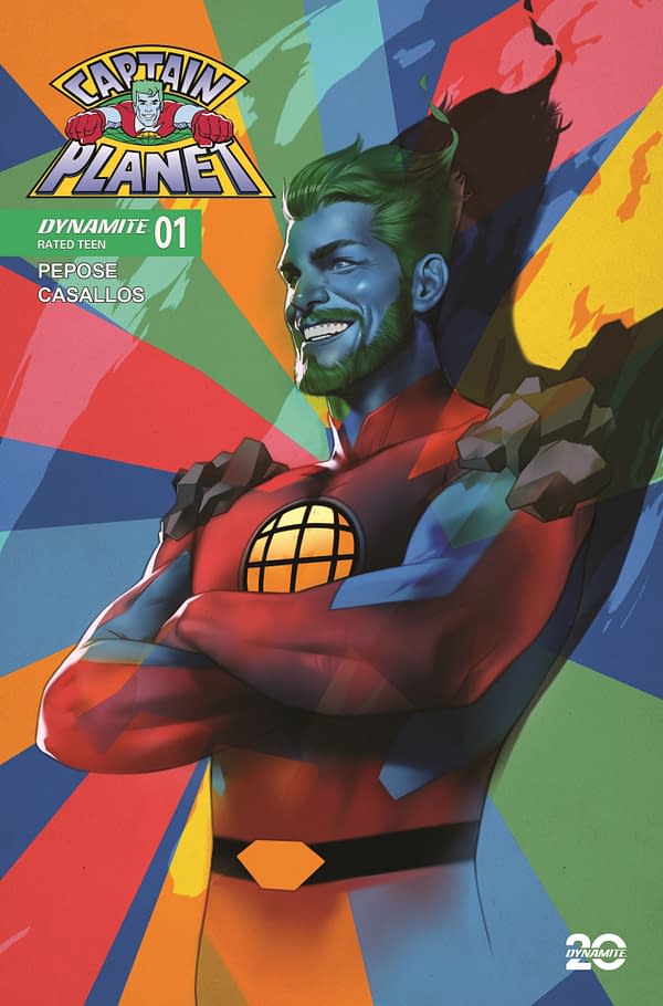 Captain Planet #1 by David Pepose & Eman Casallos from Dynamite Comics