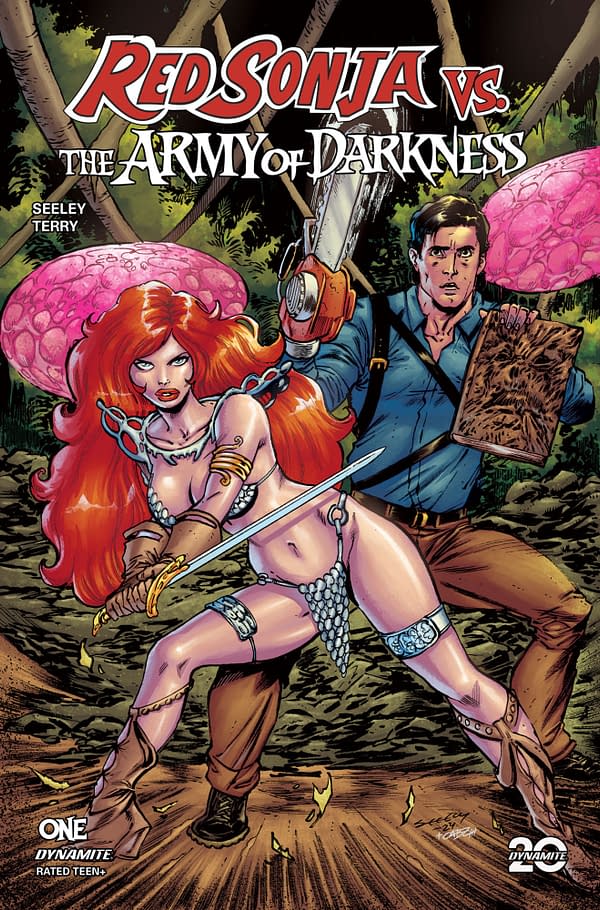 Red Sonja Vs Army Of Darkness