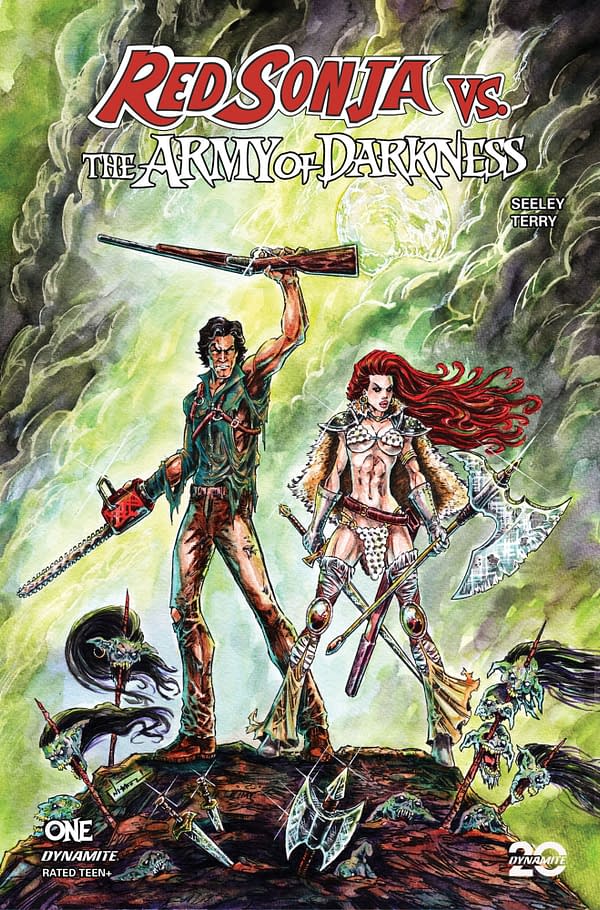 Red Sonja Vs Army Of Darkness