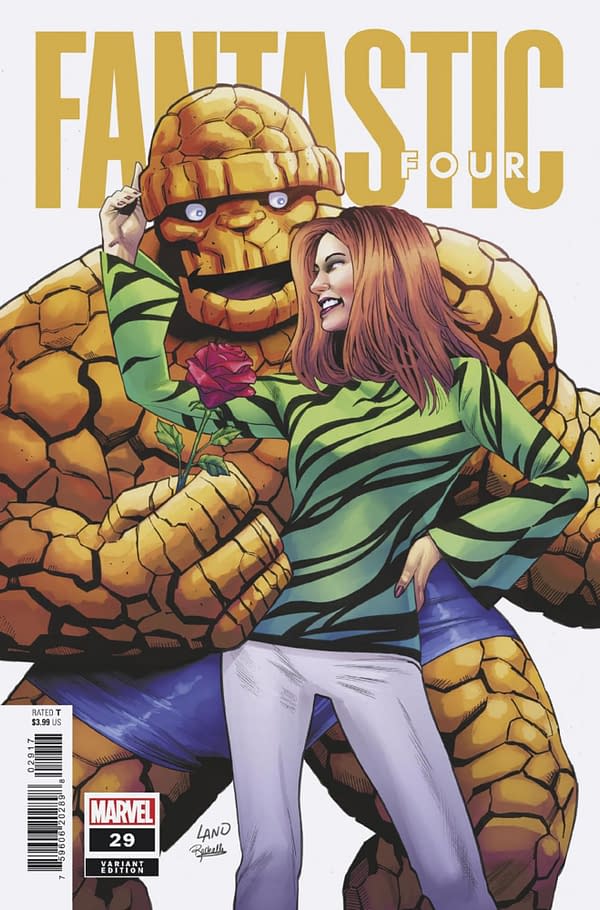 Cover image for FANTASTIC FOUR #29 GREG LAND VARIANT [DOOM]