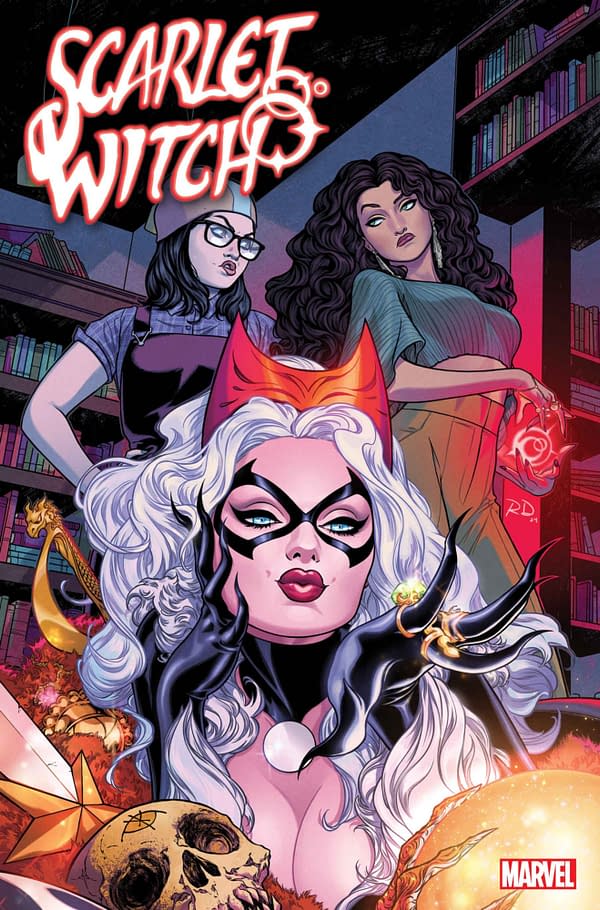 Cover image for SCARLET WITCH #9 RUSSELL DAUTERMAN COVER