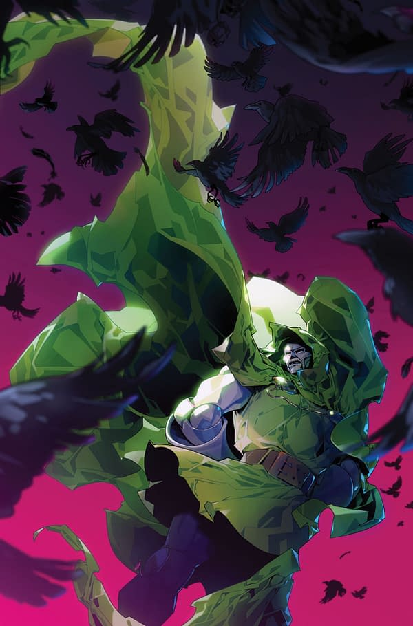 Cover image for ONE WORLD UNDER DOOM #1 ROSE BESCH VIRGIN VARIANT