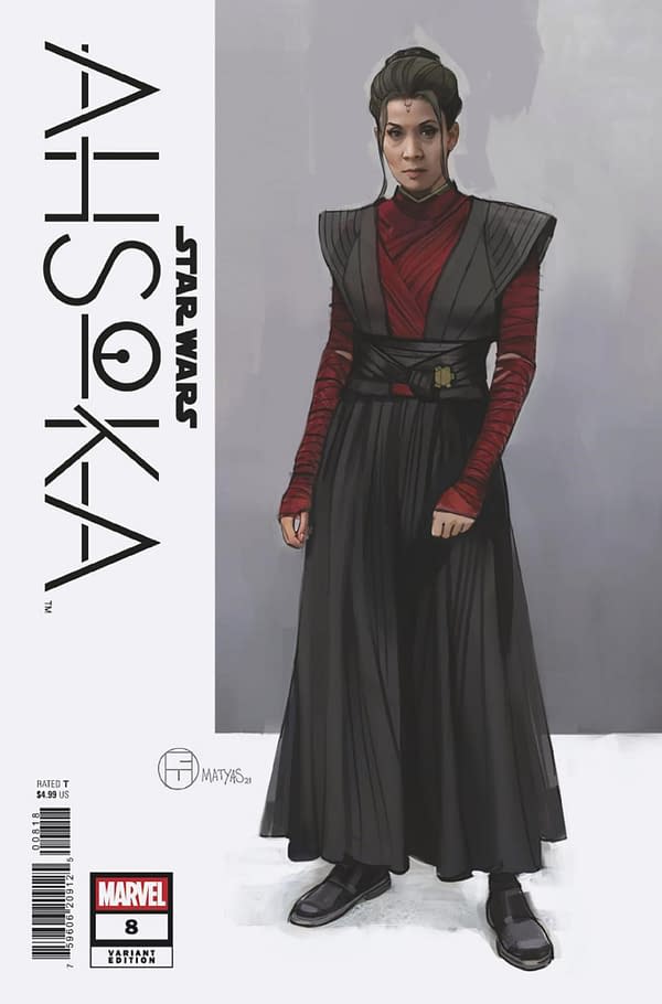 Cover image for STAR WARS: AHSOKA #8 CONCEPT ART VARIANT