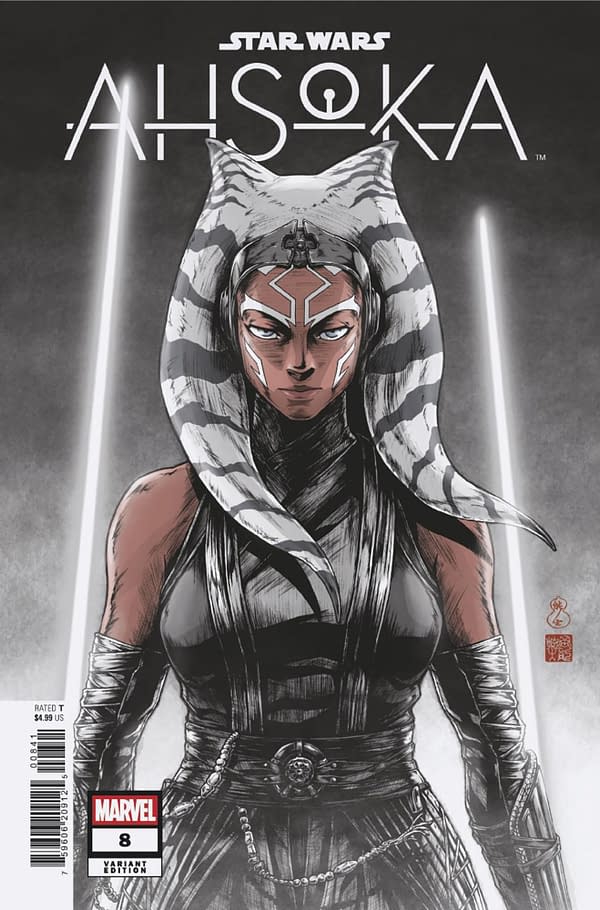 Cover image for STAR WARS: AHSOKA #8 TAKASHI OKAZAKI VARIANT