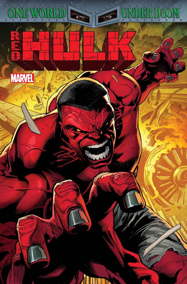 Cover image for RED HULK #1 GEOFF SHAW COVER