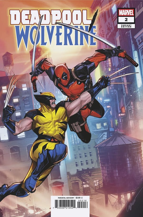 Cover image for DEADPOOL/WOLVERINE #2 ALESSANDRO CAPPUCCIO VARIANT